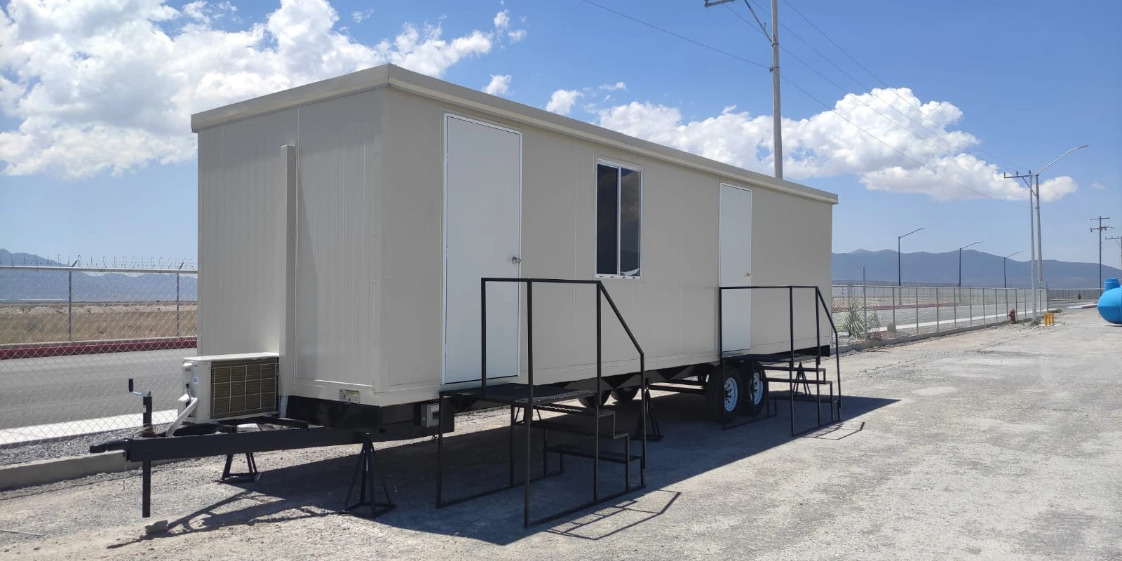 Módulo de dormitorio móvil para campamentos mineros