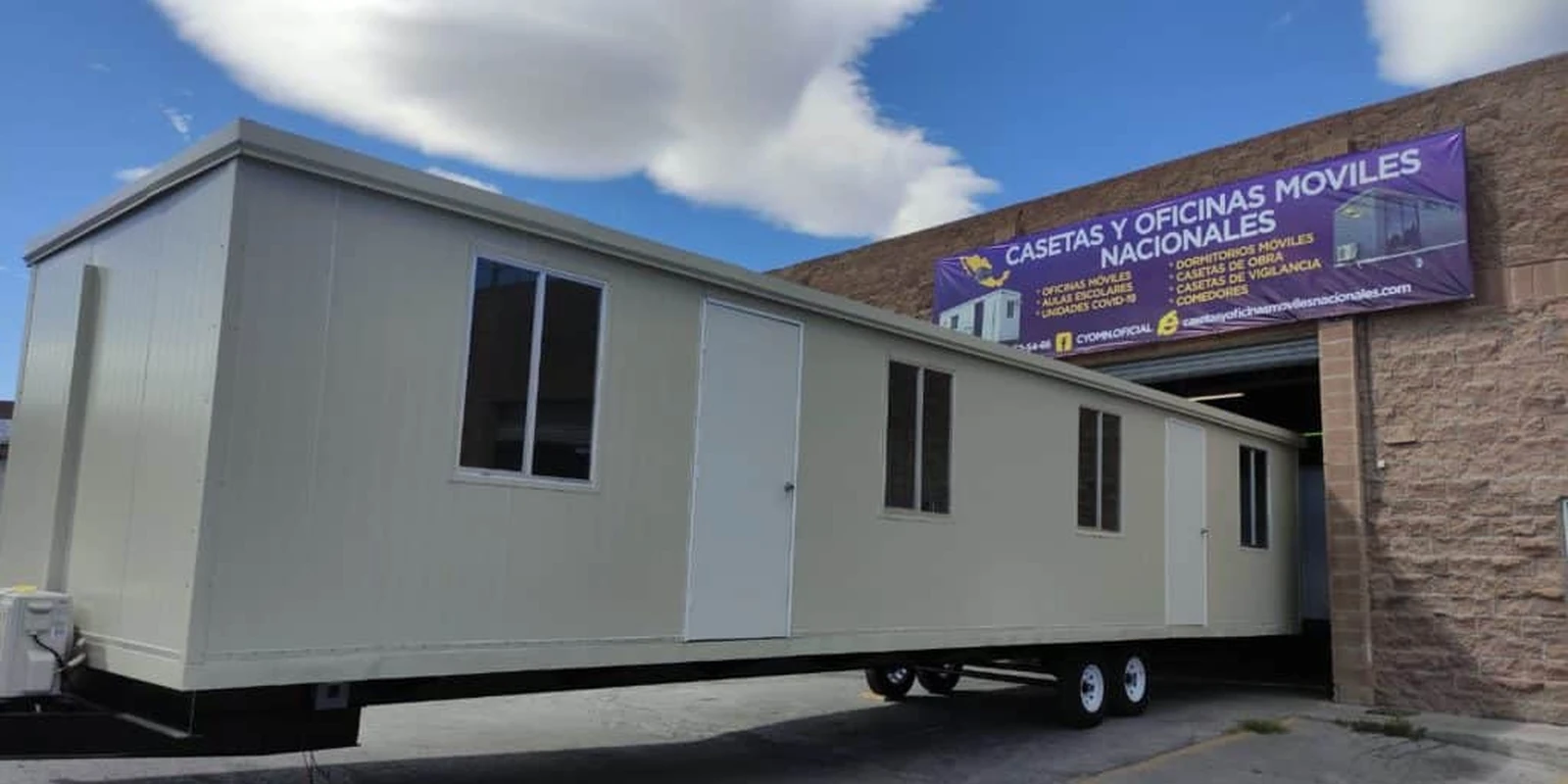 Laboratorio móvil prefabricado para análisis en sitio