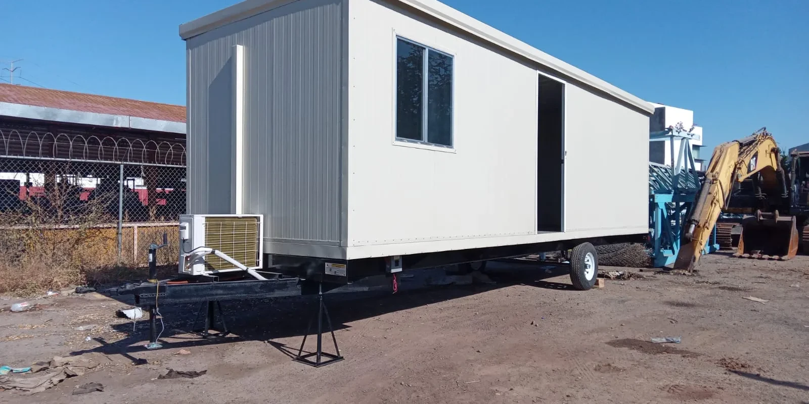 Oficinas Móviles para constructora en obra civil