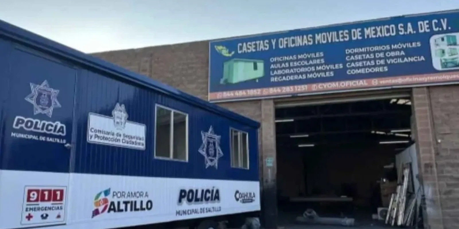 Proyecto de casetas de vigilancia prefabricadas para puntos de control