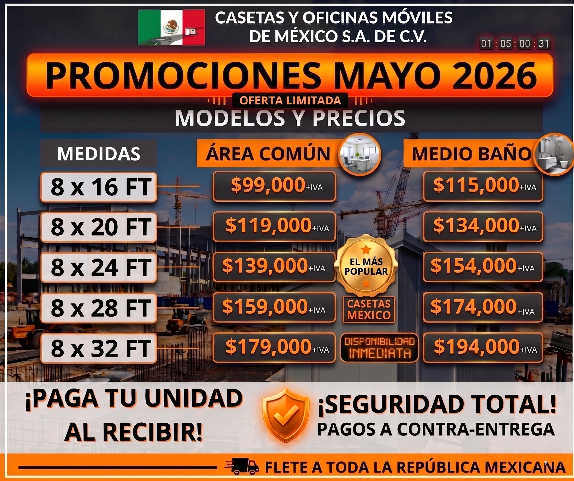 Promociones Abril 2026 Oficinas Móviles